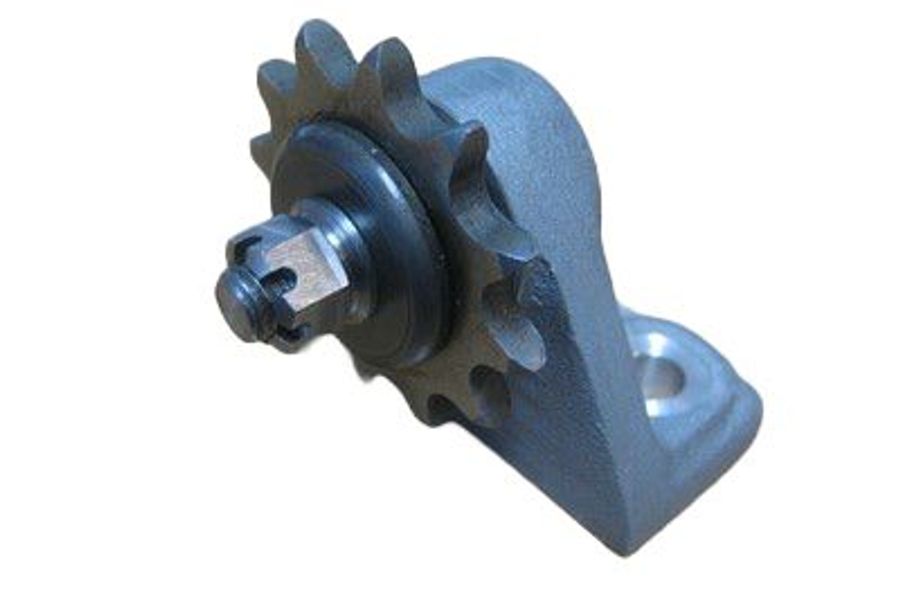 Brake Chain Guide Bracket with Sprocket