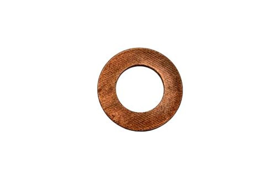 Copper Sealing Washer - Fuel Pipe Banjo - 22mm OD - 12mm ID - Solex Carburettor