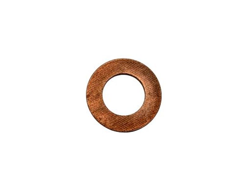 Copper Sealing Washer - Fuel Pipe Banjo - 22mm OD - 12mm ID - Solex Carburettor