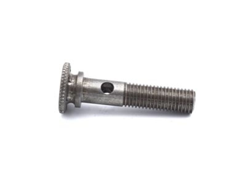 Tapped Head Steel Oil Union Bolt - 40mm Long x 9mm x 1.25 Pitch