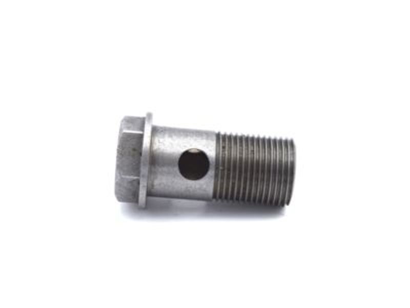 Hex Head Steel Oil Union Bolt - 32mm Long x 16mm x 1.25 Pitch