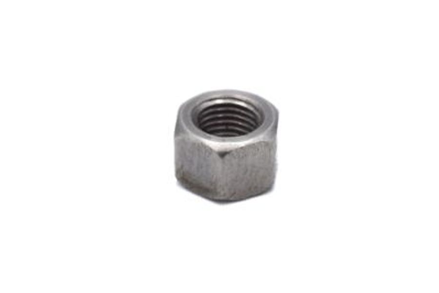 13mm Hex Steel Plain Nut - 9mm x 1.00 Pitch