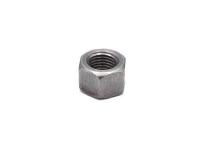 13mm Hex Steel Plain Nut - 9mm x 1.00 Pitch