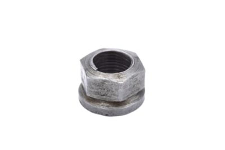 16mm Hex Steel Plain Nut - 11mm x 1.25 Pitch