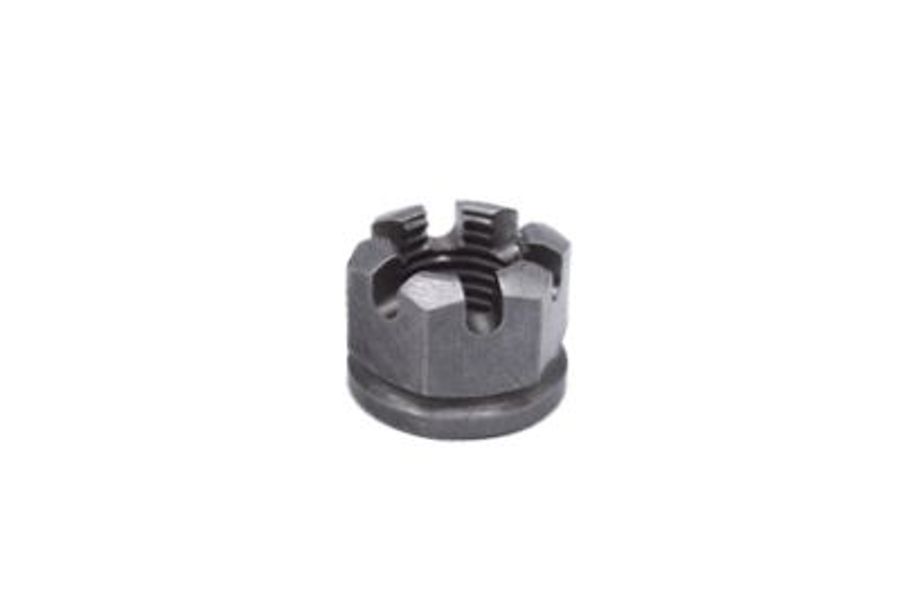 17mm Hex Steel Castle Nut - 12mm x 1.5 Pitch