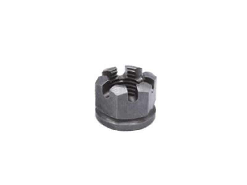 17mm Hex Steel Castle Nut - 12mm x 1.5 Pitch