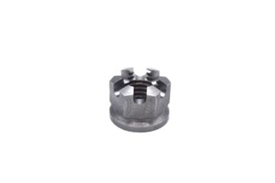 20mm Hex Steel Castle Nut - 14mm x 1.25 Pitch