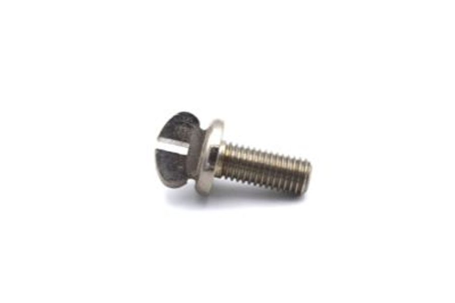 5mm Nickel Plated Body Screw - 12mm Long x 0.75 Pitch