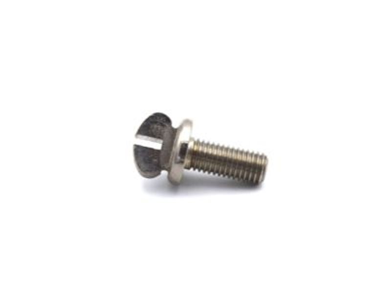 5mm Nickel Plated Body Screw - 12mm Long x 0.75 Pitch