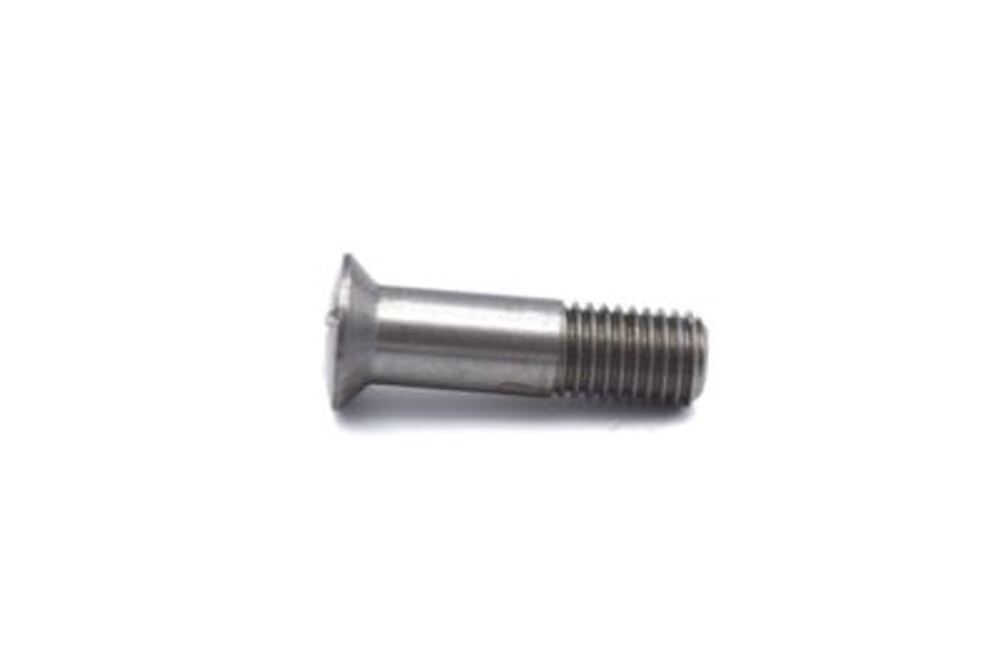 7mm Slotted Countersunk Head Steel Brake Drum Screw - 26.5mm Long x 1.00 Pitch