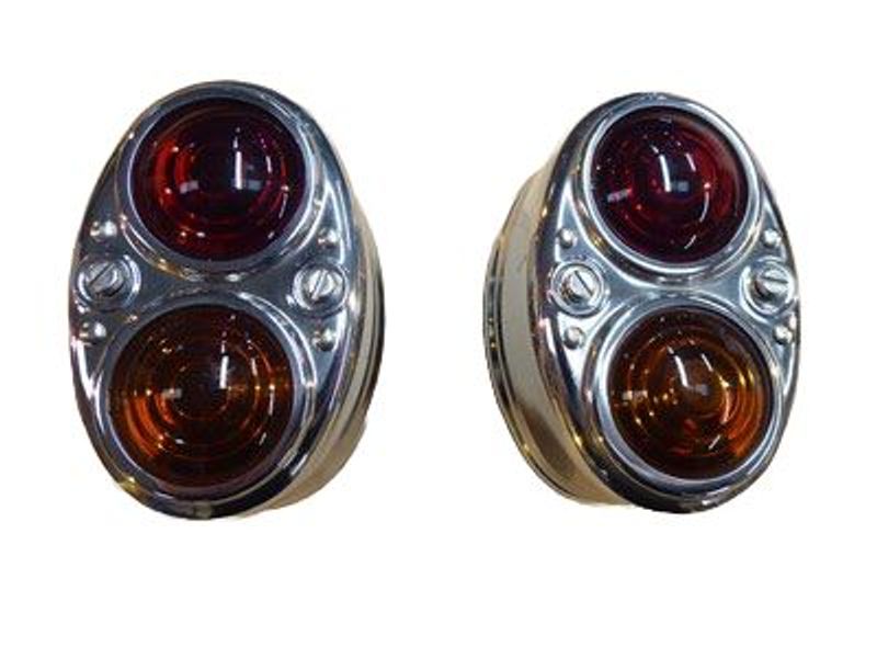 Scintilla Rear Tail Lights - Pair - Replica