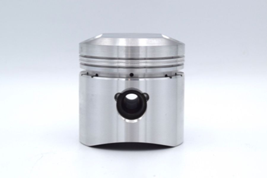 Piston Complete with Clips, Pin and Rings - 60mm