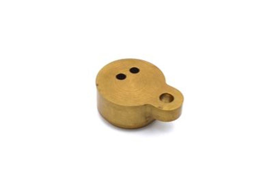 Kingpin Cover - Brass - LH
