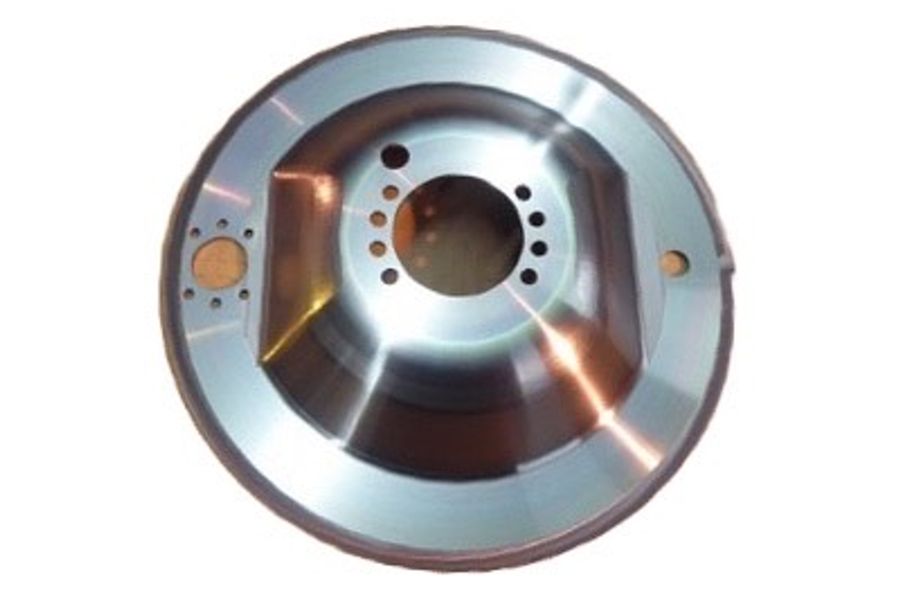 Front Brake Backplate - LH - Machined from Solid - Deep Dish - 270mm Brakes