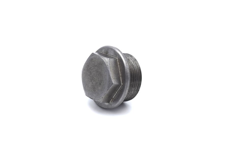 Differential Unit Oil Fill and Drain Plug with Copper Washer - 27mm Hex Head - 30mm Thread Diameter