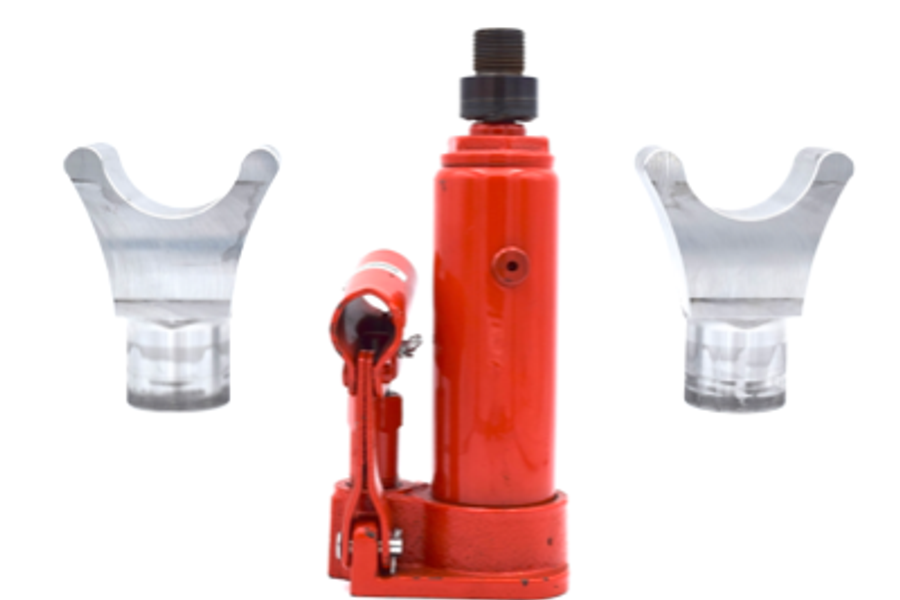 Modified Hydraulic Jack for Bugatti Designed Front and Rear Axle Jacking Pads - Jacking Pads Included