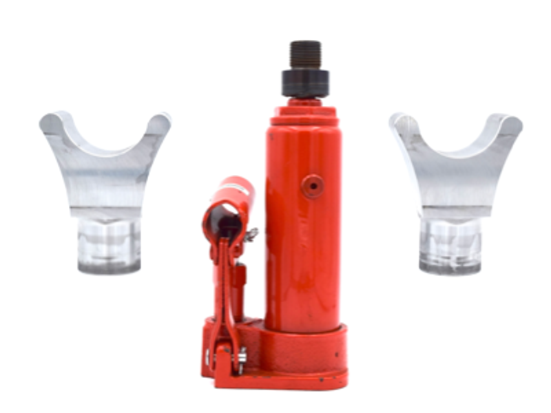 Modified Hydraulic Jack for Bugatti Designed Front and Rear Axle Jacking Pads - Jacking Pads Included