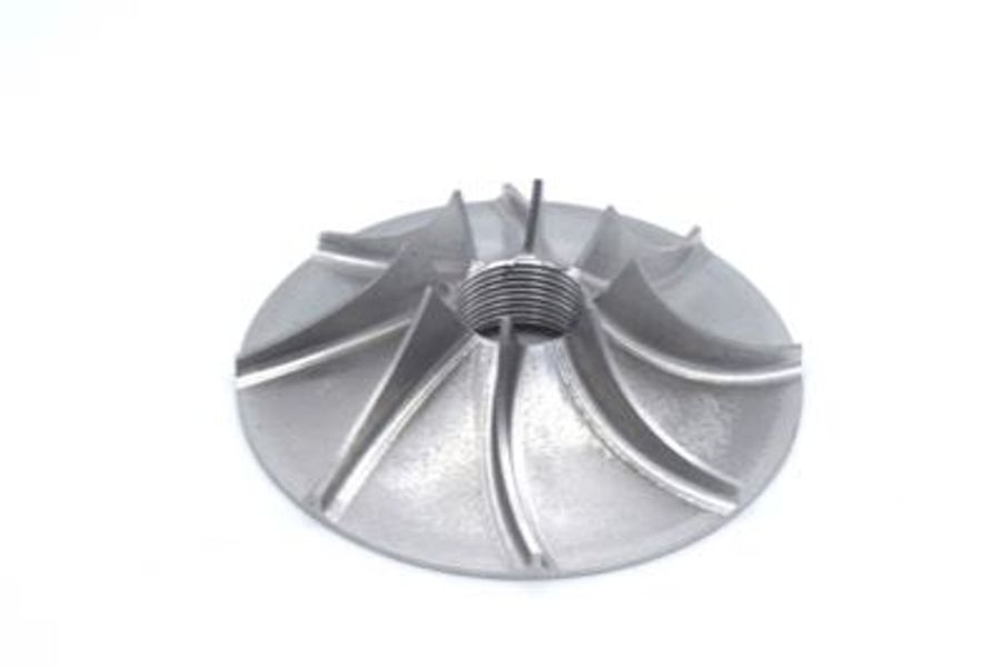 Waterpump Impeller - Machined from Solid - Large Size - LH Spiral