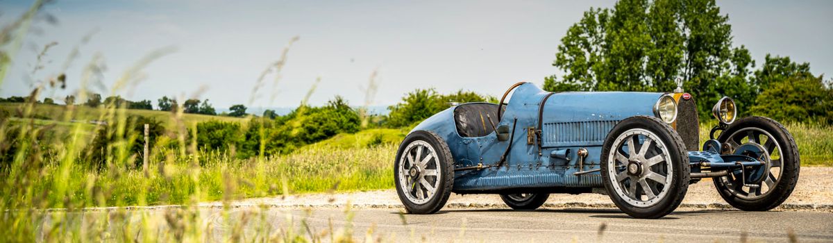 UK based family business specialising in vintage Bugatti cars