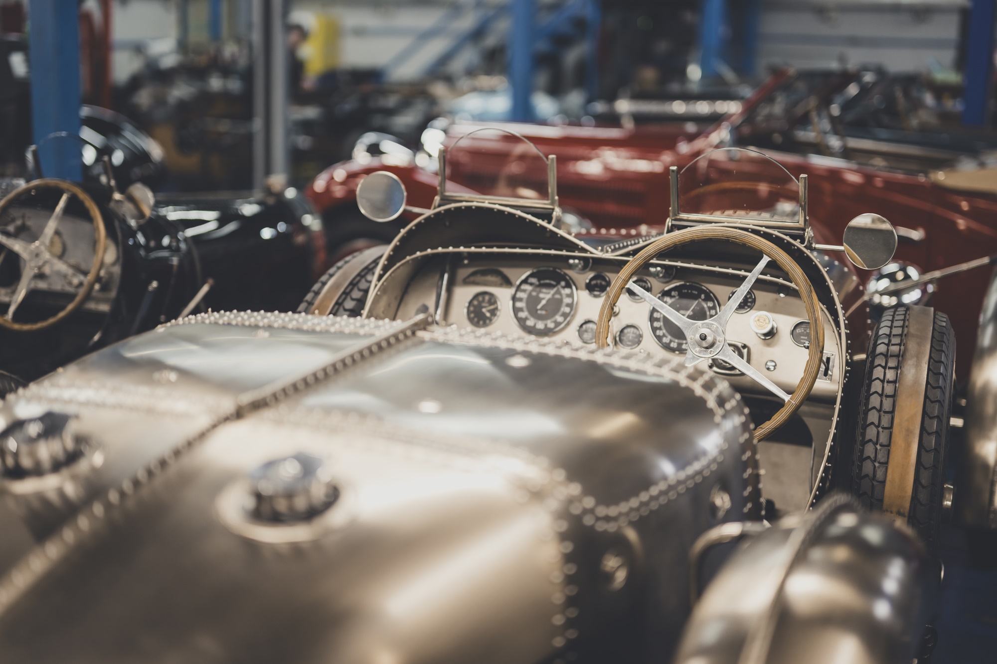 Sympathetic vintage Bugatti mechanical restorations