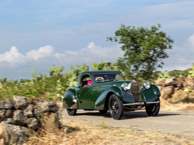 Green Bugatti