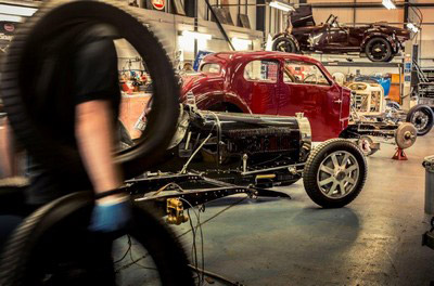 Bugatti Repair Workshop