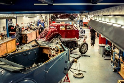 Bugatti Restoration Workshop